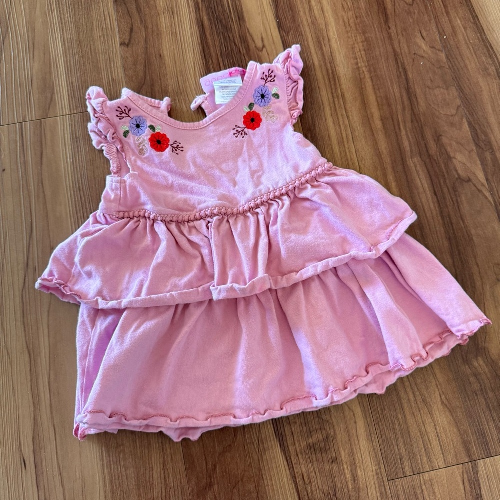 Good Lad Ruffle floral dress